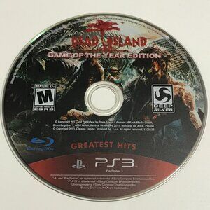 PS3 Dead Island Game of The Year Playstation 3